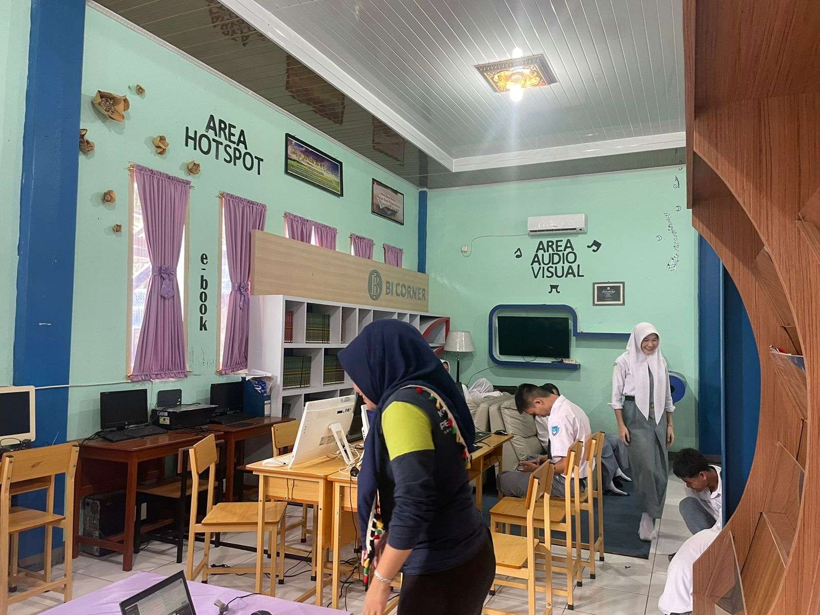 Pelayanan Perekaman KTP-el SMAN 1 Mentok 