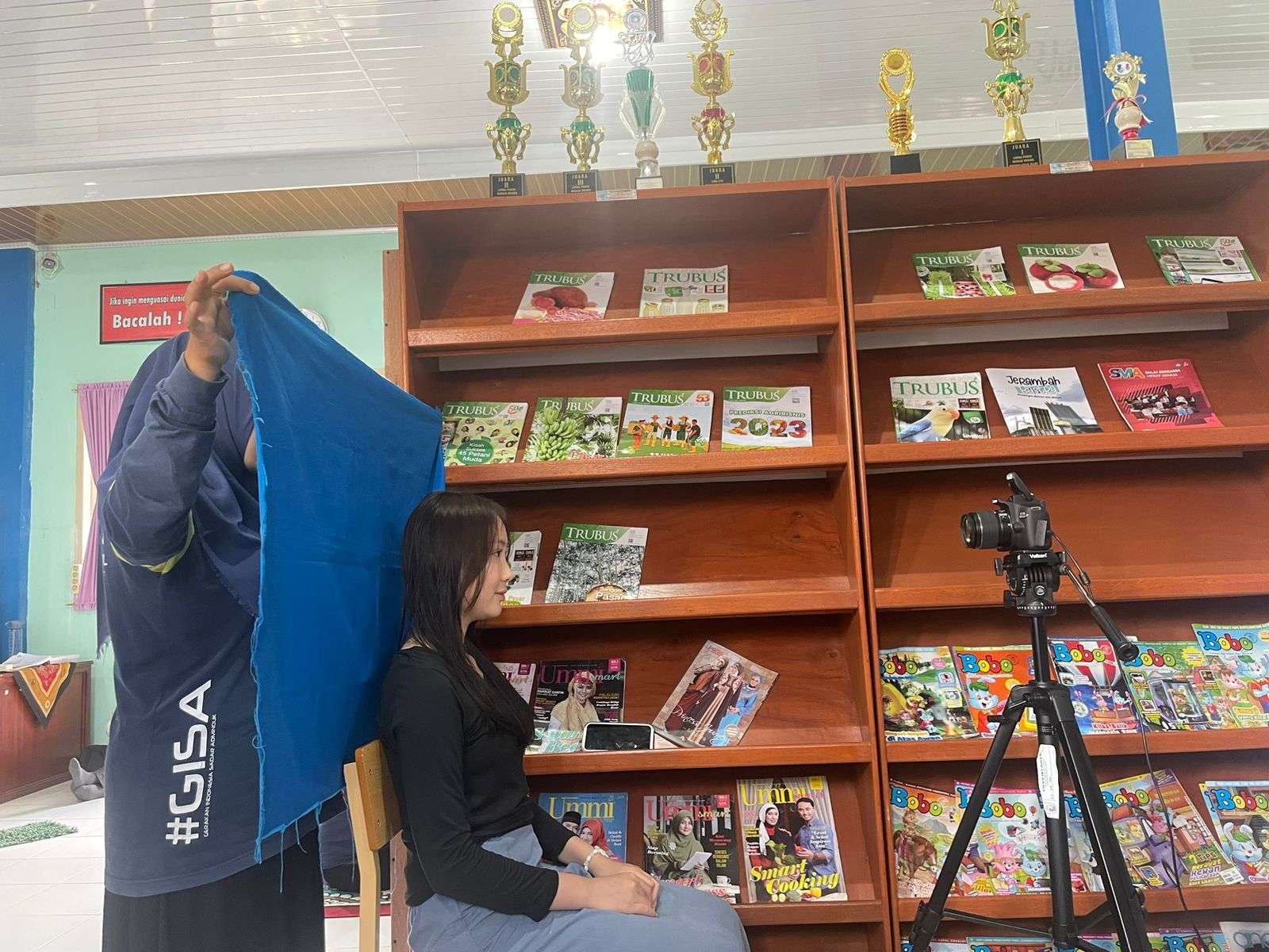 Pelayanan Perekaman KTP-el SMAN 1 Mentok 