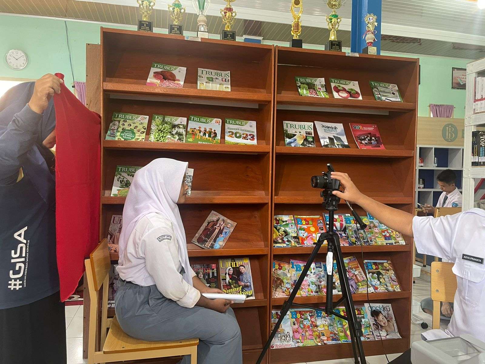 Pelayanan Perekaman KTP-el SMAN 1 Mentok 